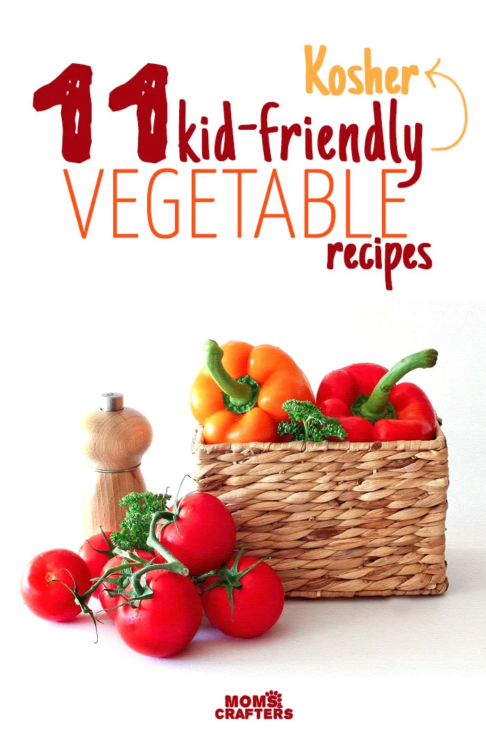 Looking for kid friendly vegetable recipes? This fun list is perfect for toddlers and little children, and is Kosher too!