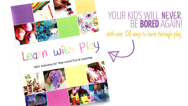 Learn with Play – 150+ activities in a brand new book!
