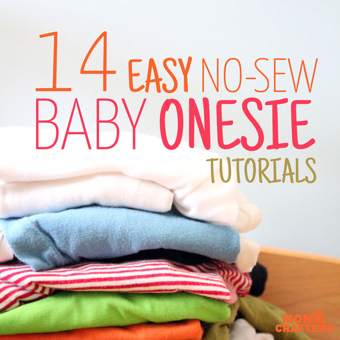 14 No Sew Onesie Ideas