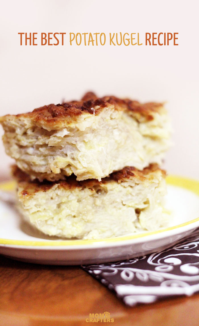 I'm warning you: this is the best potato kugel recipe ever! It's a delicious traditional Jewish side dish that sneaks in some veggies. 