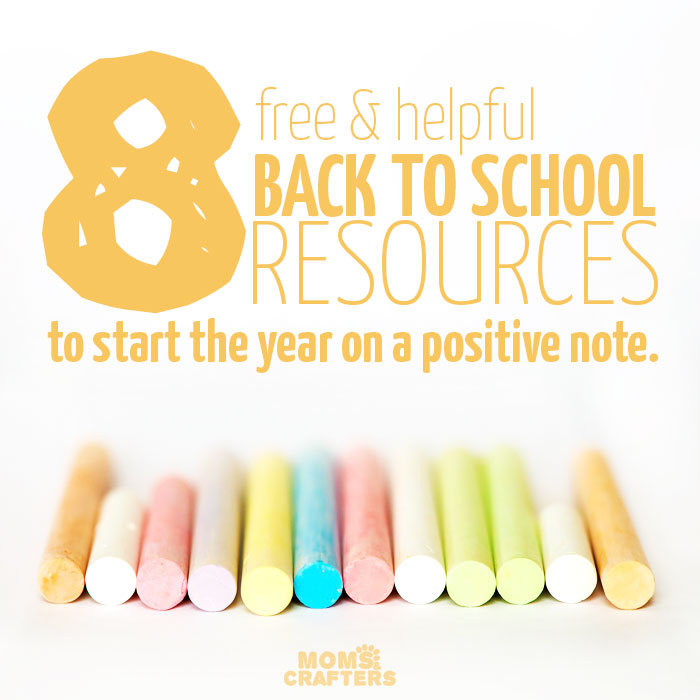 8 free Back to school resources