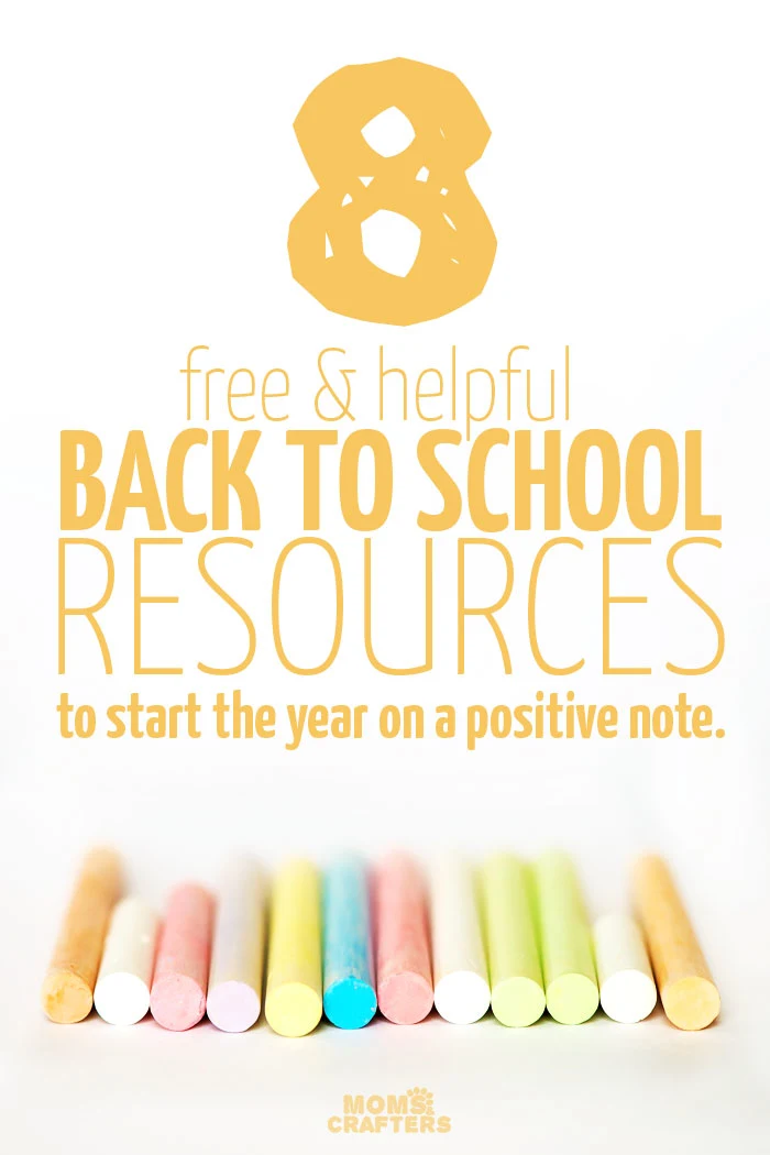 Check out this amazing list of back to school resources - for homeschooling or traditional classrooms! You'll love these free ideas.