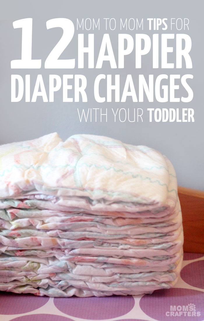 12 TIPS FOR HAPPY TODDLER DIAPER CHANGES