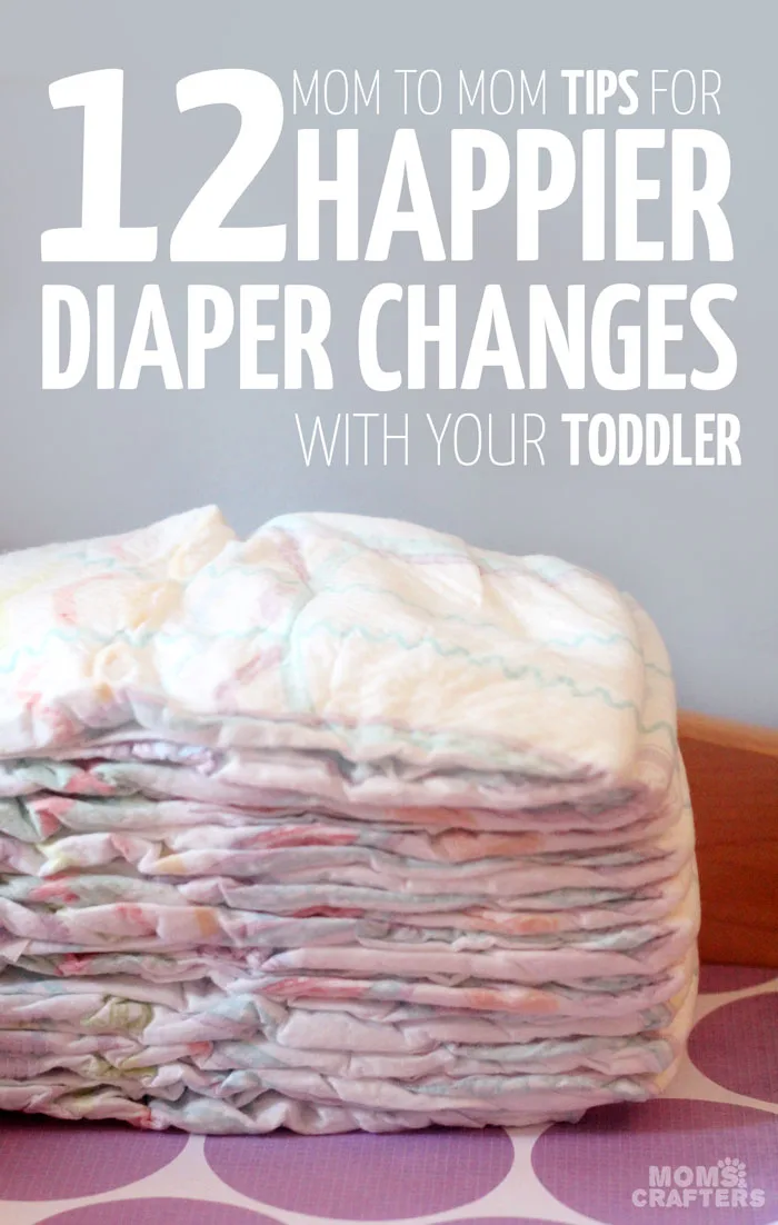 So clever! Got a fussy toddler every time you try to change that diaper? Read these mom to mom parenting tips on how to have happy toddler diaper changes!