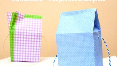 MILK CARTON TREAT BOX (WITH FREE PRINTABLE TEMPLATE)