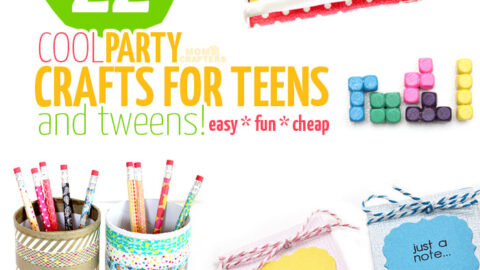 22 Cool Party crafts for teens and tweens