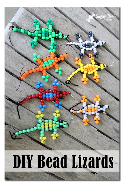 18 cool things to make with beads that are NOT jewelry! Some fun kids and teen crafts and DIY projects in here that are SO easy!