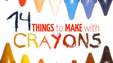 14 Things to Make with Crayons