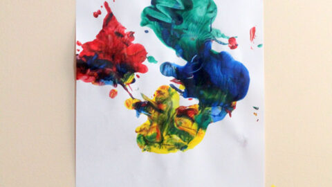 EASY TODDLER PAINTING ACTIVITY: PAINT WITH HOUSEHOLD ITEMS * Moms