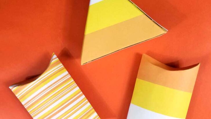 Free Printable Candy Corn Treat Boxes