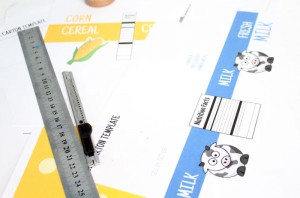 Free Printable Groceries for Pretend Play * Moms and Crafters