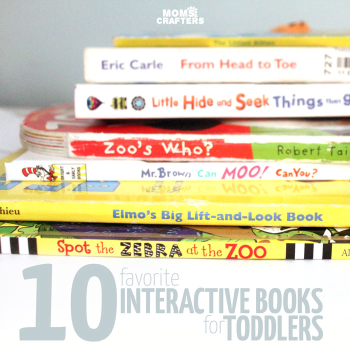 10 Favorite Interactive books for toddlers