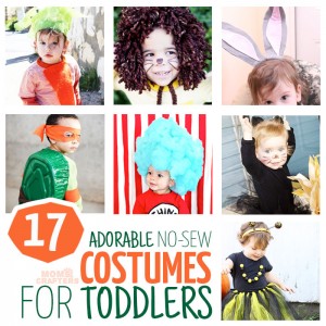 17 DIY No Sew Costumes for Toddlers * Moms and Crafters