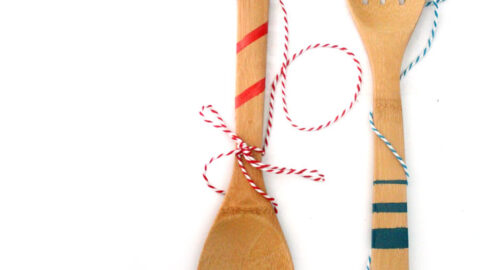 DIY Painted Wooden Spoons