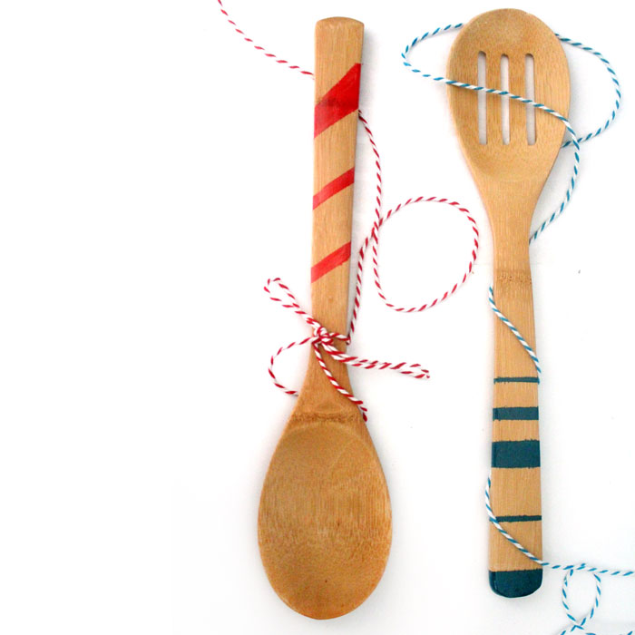 DIY Painted Wooden Spoons