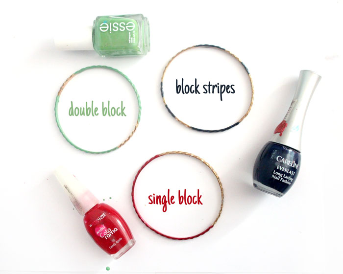 Revive makeover your old jewelry with these amazing painted bangles. Click to see which durable, hard-wearing, fast drying paint was used on this DIY recycled jewelry making craft!