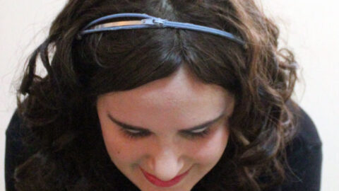 DIY Zipper Headbands