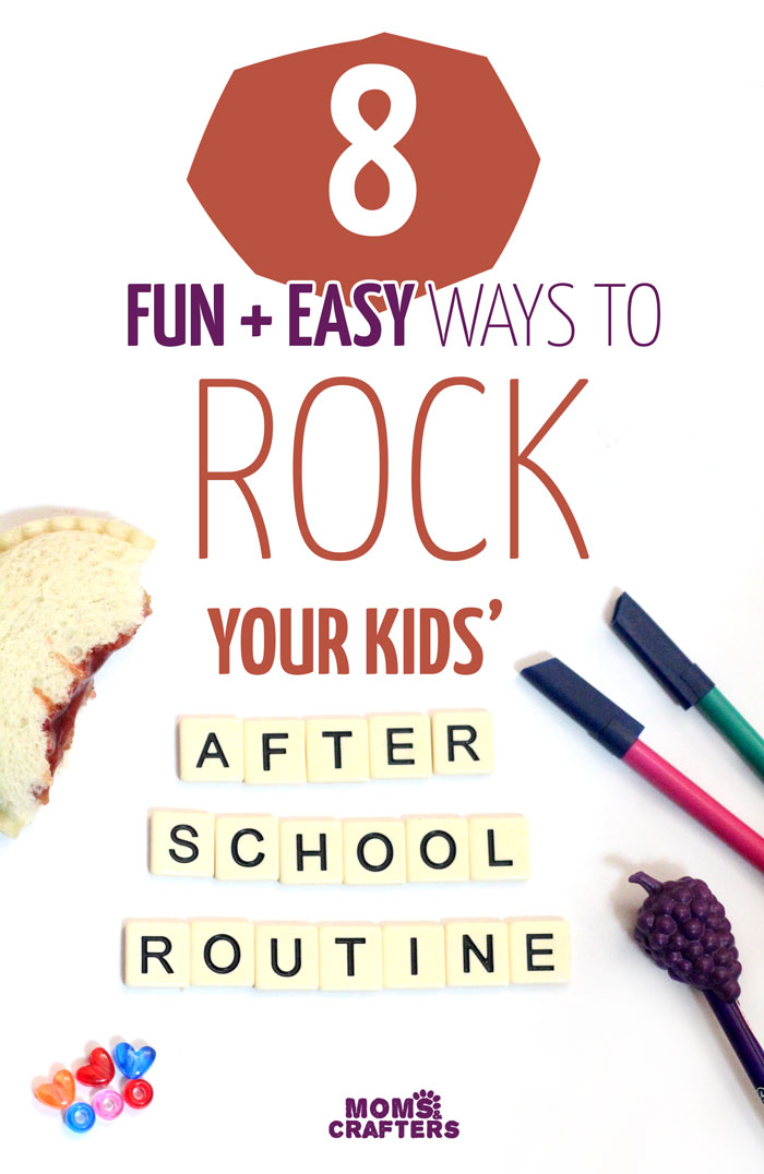 Do you dread that hour when your kids' come home from school? Here are some great parenting tips to rock that after school routine and make it fun for mommy and kids!