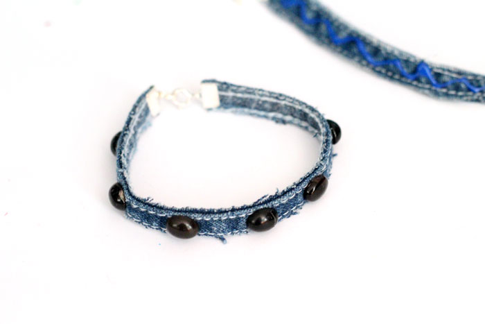 Leather Earth Bracelet Blue | AMiGAZ Attitude Approved Accessories