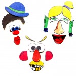 Free Printable Funny Face Magnets * Moms and Crafters