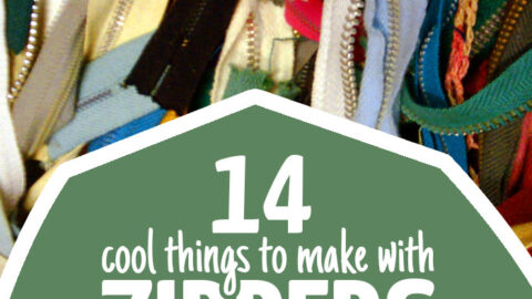 14 of the best zipper crafts!