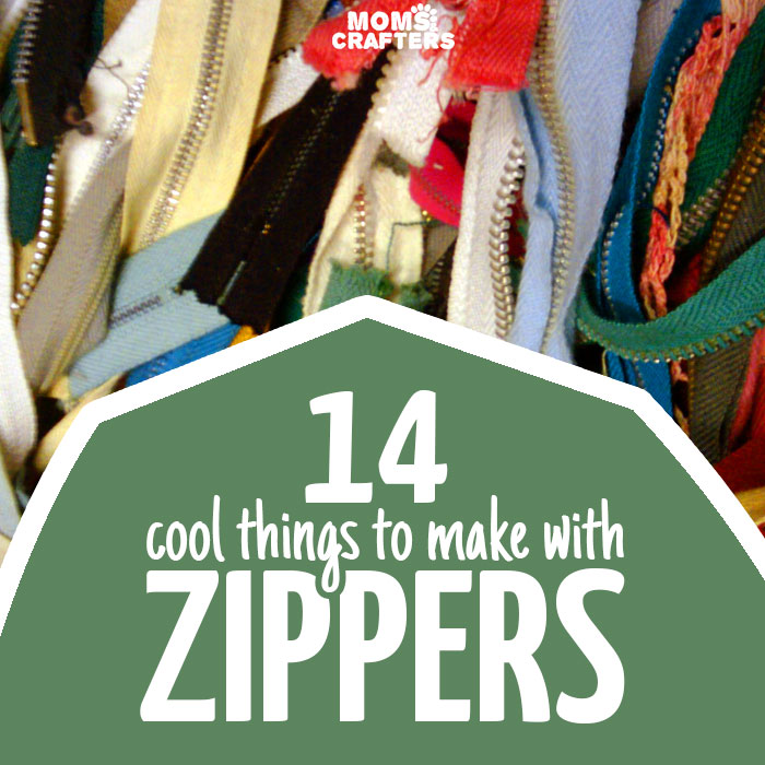 14 of the best zipper crafts!