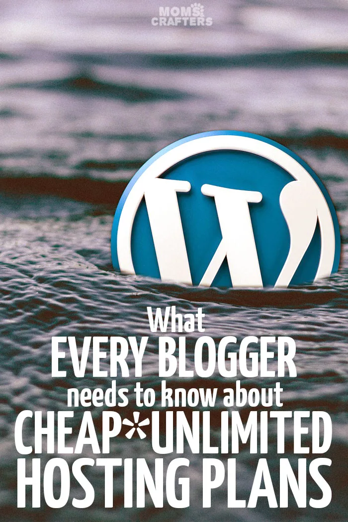 The unfortunate truth about cheap unlimited hosting plans. If you want to be a serious blogger, you need to read these blogging tips for finding the right host. 
