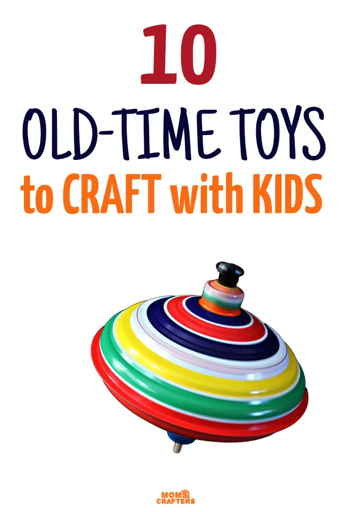I love these DIY classic toys that are perfect for a parent to make with a child! Spend quality time while making toy crafts and memories