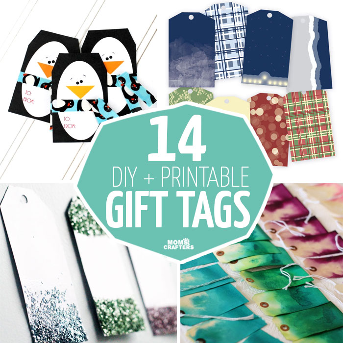 DIY and printable gift tags are a perfect way to add something personal to your holiday gifts! Whether you are celebrating Christmas or Hanukkah, these craft ideas are perfect for a holiday on a budget!