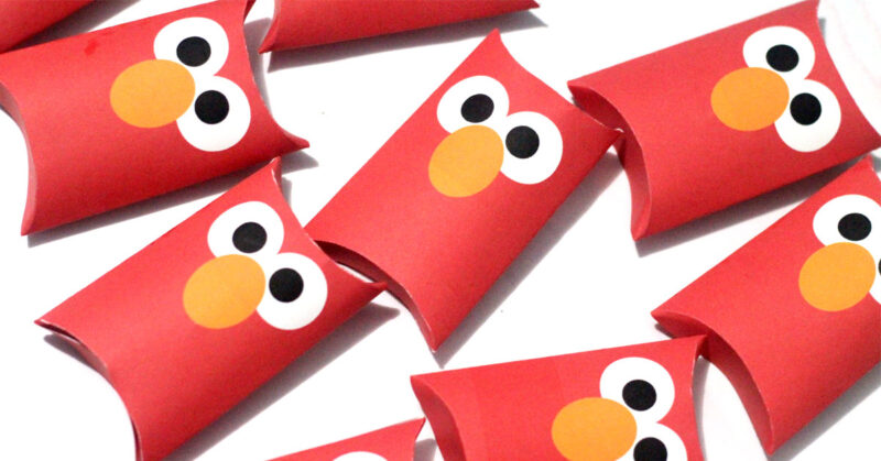 Free Printable Elmo Treat Boxes * Moms and Crafters