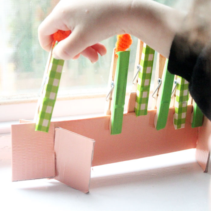 Make this adorable Hanukkah Menorah craft for kids. It's an adorable DIY toy menorah that I made for my toddler to light on Chanukah.