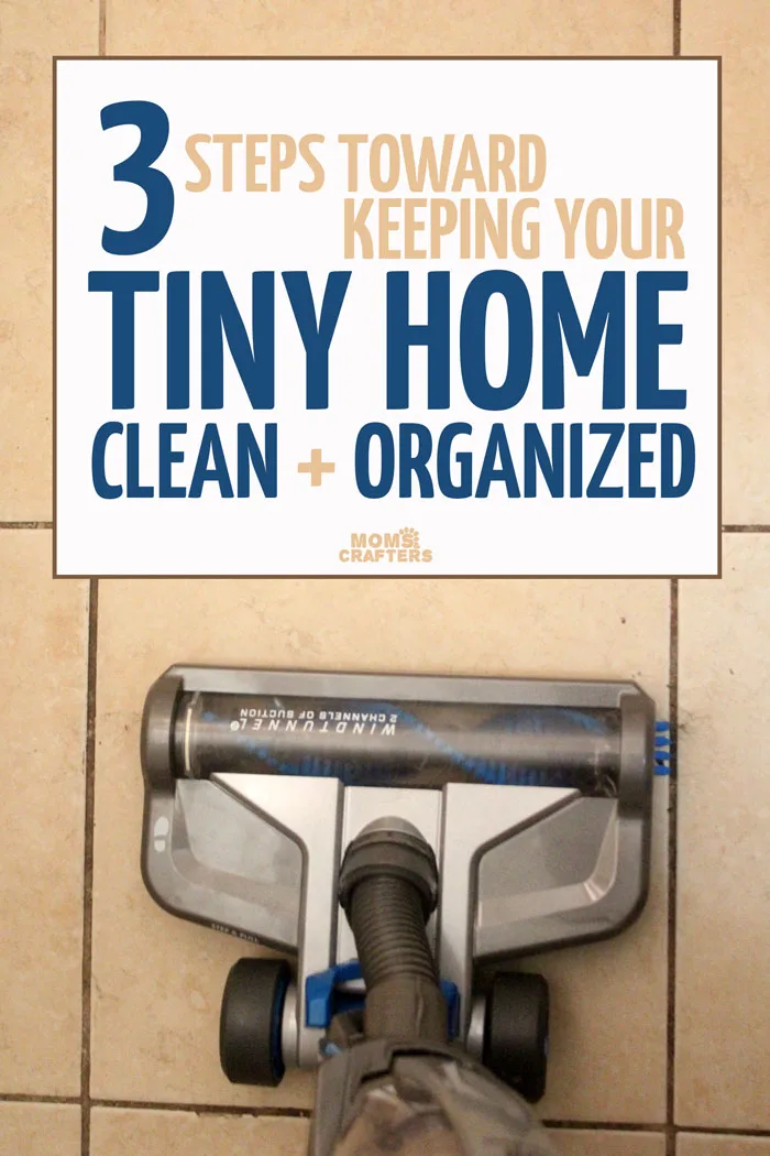 these three steps toward better home organization will help you keep your tiny apartment sparkling clean! Some practical homemaking and organizing tips for you to try.