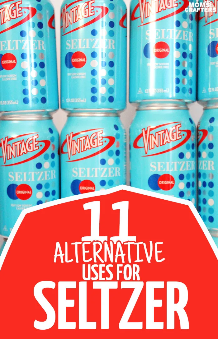 Who knew that carbonated water could be so versatile?! Click to check out these 11 GENIUS alternative uses for seltzer - it can solve some common household problems!