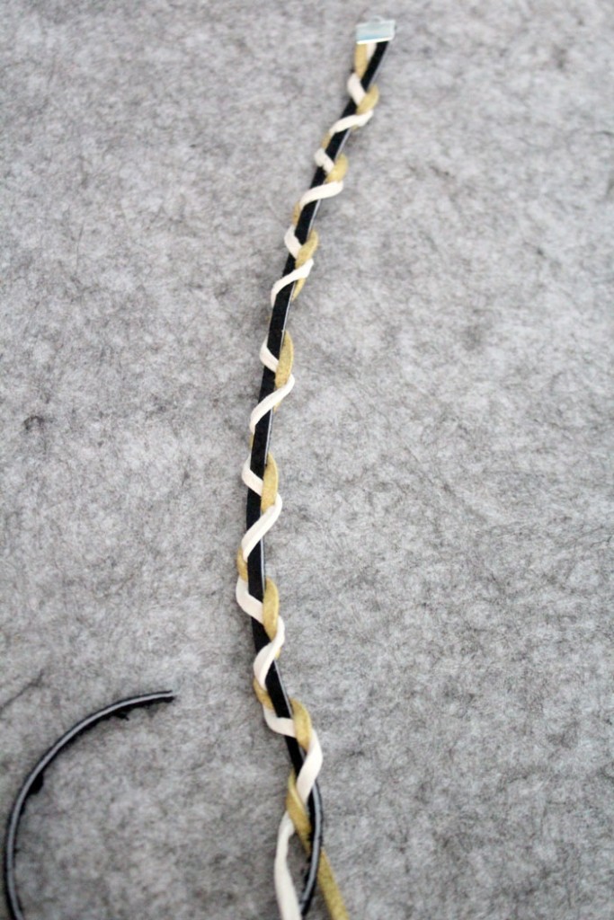 Braided Leather Bracelet Tutorial * Moms and Crafters