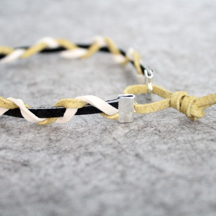 Braided Leather Bracelet Tutorial