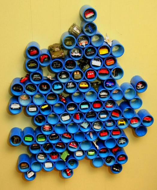 Hot Wheels Display Ideas to DIY * Moms and Crafters