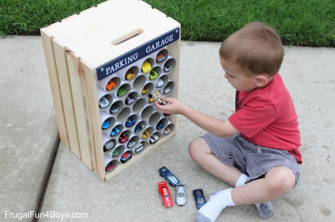 Got too many toy cars and matchbox cars? Check out these 11 genius hot wheels display ideas - they double as storage and organization but they are also beautiful as playroom decor!