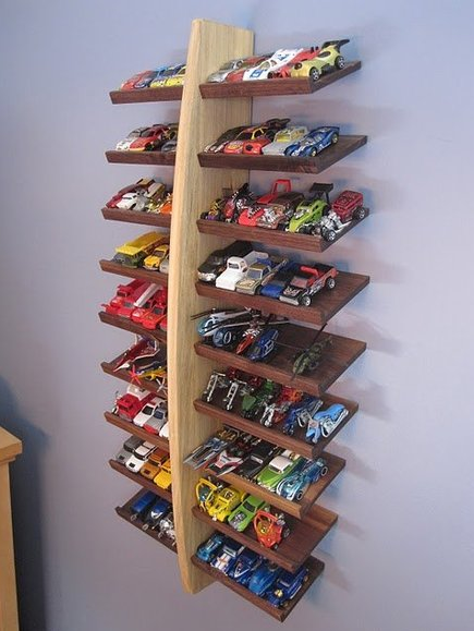 Got too many toy cars and matchbox cars? Check out these 11 genius hot wheels display ideas - they double as storage and organization but they are also beautiful as playroom decor!