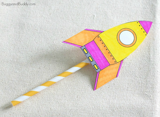 20 Fun Straw Craft Ideas for Kids - Kidz Craft Corner