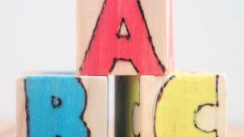 Wooden Alphabet Blocks: A DIY Baby Gift Tutorial