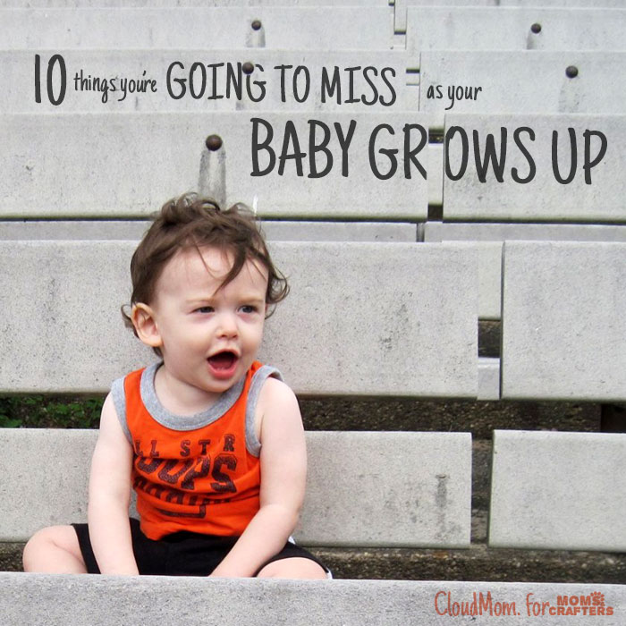 Parenting babies and toddlers can be tough, but there are some positive things about it too! Here are 10 things I'll miss when my baby grows up.