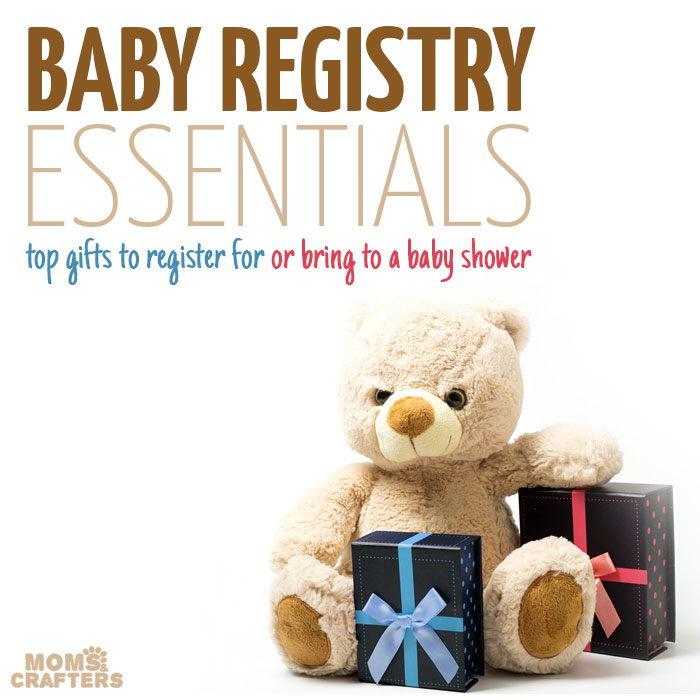 Baby registry essentials and great baby shower gift ideas! If you know a pregnant woman, or are registering for your new baby, this detailed list gives you the run-down on top picks so you can enjoy your pregnancy and have a more informed registry experience.