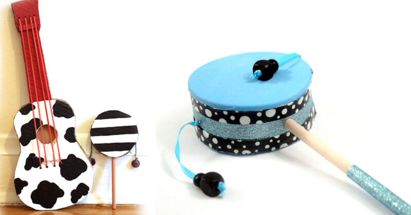 Diy Musical Instruments Moms Crafters Diy Musical Instruments Moms Crafters