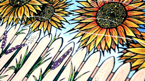 Free Flower Coloring Pages for Adults