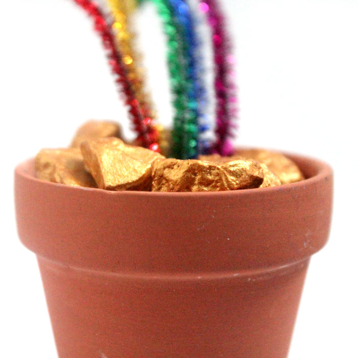 Make a Pot of Gold Nuggets Craft