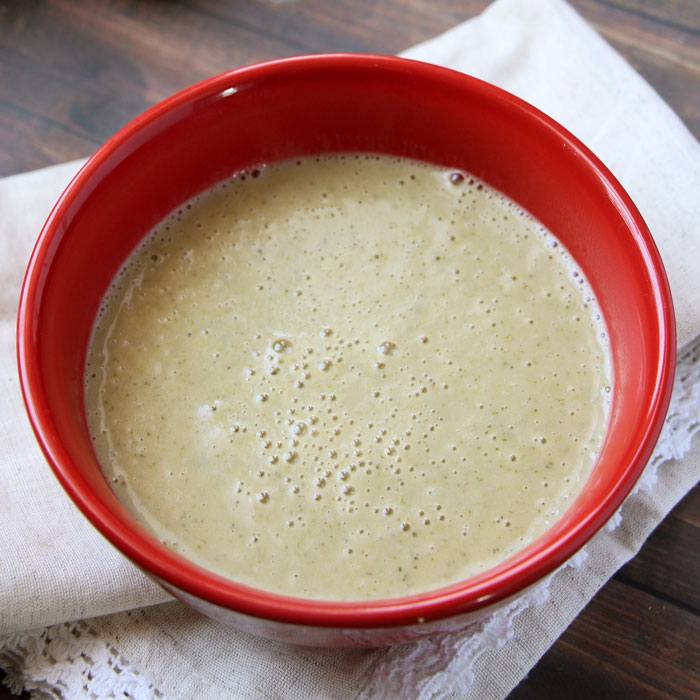 Make this delicious, easy and hearty creamy broccoli soup recipe. It's a perfect easy dinner idea - it has in it vegetables, proteins, and carbs to fill in. And it's so tasty and kid-friendly too.