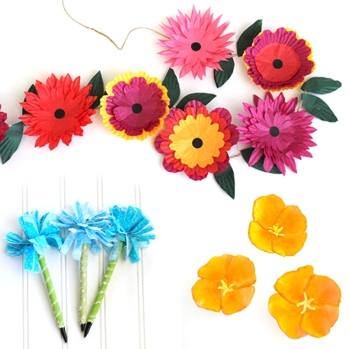 Flower Crafts for teens