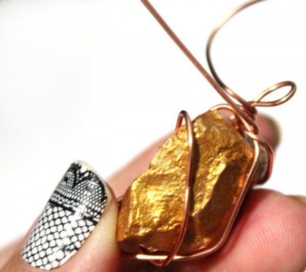 Gold Nugget Jewelry on the cheap * Moms and Crafters