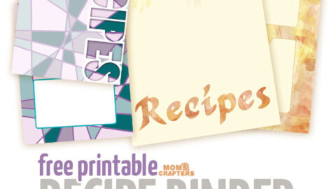 Free Recipe Binder Printables