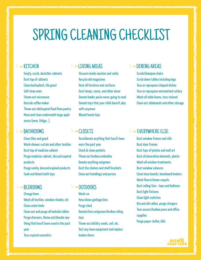 5 Places you probably for got to clean - because they're so easy to forget! Download a free printable spring cleaning checklist to help you remember all the nitty gritty to make homemaking easier for a truly clean house.